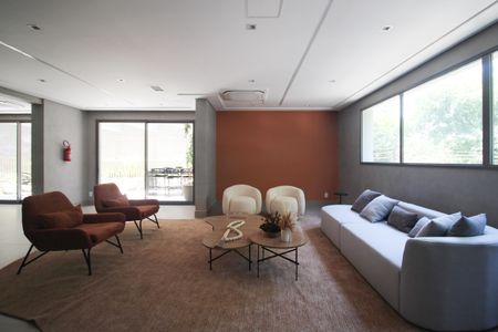 Studio para alugar com 42m², 1 quarto e sem vagaÁrea comum - Salão de festas