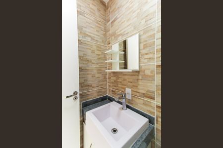 Banheiro de kitnet/studio à venda com 1 quarto, 29m² em Brás, São Paulo