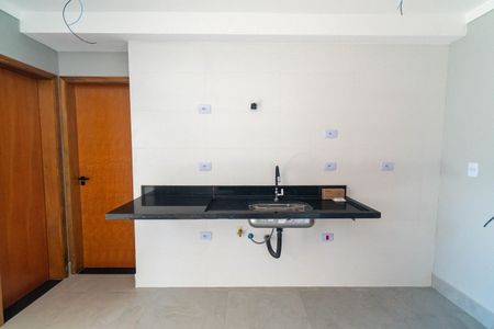 Sala/Cozinha de apartamento à venda com 1 quarto, 30m² em Jardim Oriental, São Paulo