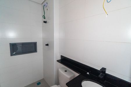 Banheiro de kitnet/studio à venda com 1 quarto, 29m² em Jardim Oriental, São Paulo