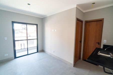Sala/Cozinha de kitnet/studio à venda com 1 quarto, 29m² em Jardim Oriental, São Paulo