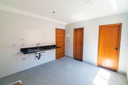Sala/Cozinha de kitnet/studio à venda com 1 quarto, 28m² em Jardim Oriental, São Paulo