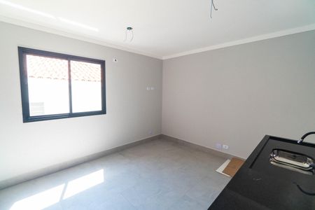 Sala/Cozinha de kitnet/studio à venda com 1 quarto, 28m² em Jardim Oriental, São Paulo