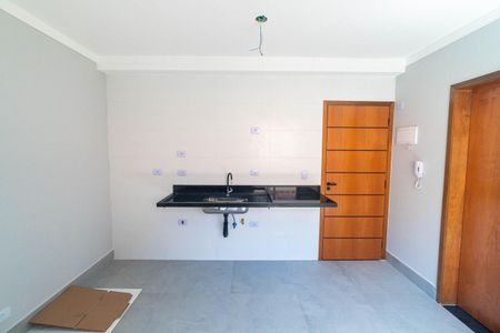 Sala/Cozinha de kitnet/studio à venda com 1 quarto, 28m² em Jardim Oriental, São Paulo