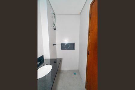 Banheiro de kitnet/studio à venda com 1 quarto, 28m² em Jardim Oriental, São Paulo