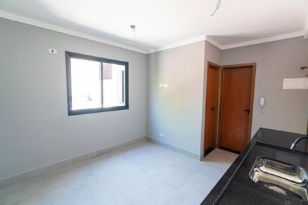 Sala/Cozinha de apartamento à venda com 1 quarto, 25m² em Jardim Oriental, São Paulo