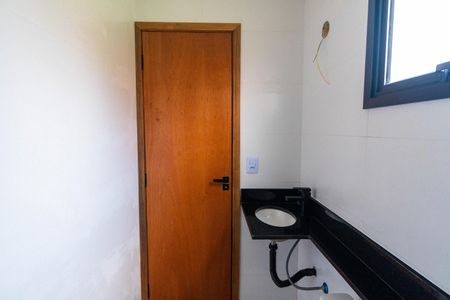 Banheiro de kitnet/studio à venda com 1 quarto, 29m² em Jardim Oriental, São Paulo