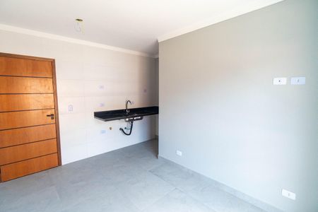 Sala/Cozinha de kitnet/studio à venda com 1 quarto, 29m² em Jardim Oriental, São Paulo