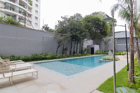 Studio para alugar com 27m², 1 quarto e sem vagaPiscina