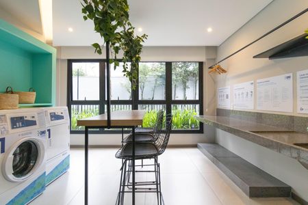 Studio para alugar com 27m², 1 quarto e sem vagaLavanderia