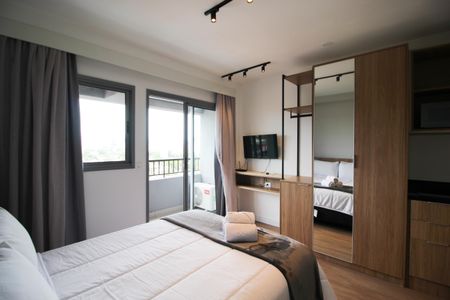 Studio à venda com 24m², 1 quarto e sem vagaSuíte 