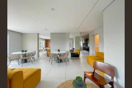 Apartamento para alugar com 50m², 2 quartos e 1 vagaÁrea comum - Salão de festas