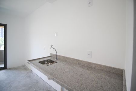 Cozinha de kitnet/studio para alugar com 1 quarto, 30m² em Vila Nova Conceição, São Paulo