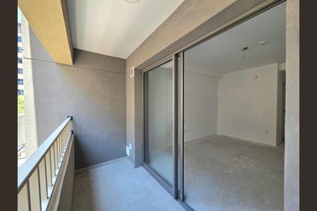 Studio à venda com 30m², 1 quarto e sem vagaVaranda