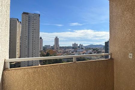 Varanda  da Sala de apartamento para alugar com 2 quartos, 57m² em Vila Quirino de Lima, São Bernardo do Campo