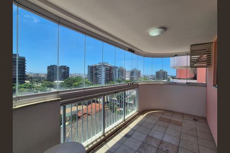 Varanda de apartamento para alugar com 3 quartos, 110m² em Recreio dos Bandeirantes, Rio de Janeiro