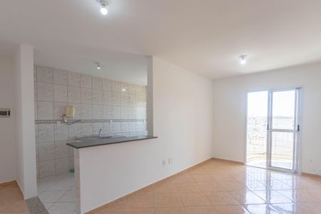 Sala  de apartamento à venda com 2 quartos, 71m² em Campanário, Diadema