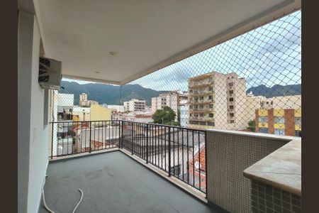 Varanda da Sala de apartamento para alugar com 3 quartos, 100m² em Vila Isabel, Rio de Janeiro