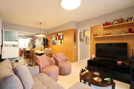 Apartamento à venda com 105m², 3 quartos e 2 vagasSala