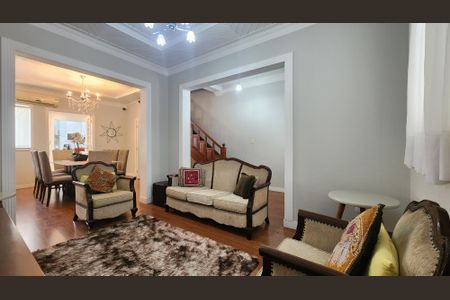 Sala de casa para alugar com 3 quartos, 211m² em Pompéia, Santos