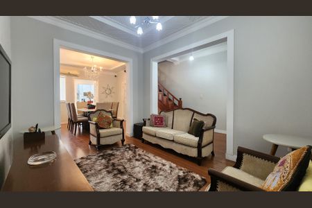 Sala de casa para alugar com 3 quartos, 211m² em Pompéia, Santos