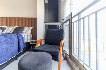 Studio para alugar com 22m², 1 quarto e sem vagaVaranda