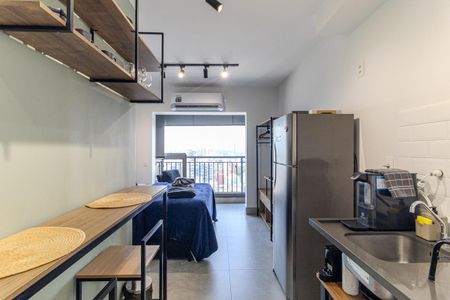 Studio de kitnet/studio para alugar com 1 quarto, 22m² em República, São Paulo