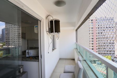 Varanda da Sala de apartamento para alugar com 1 quarto, 45m² em Centro, Belo Horizonte