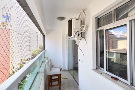 Varanda da Sala de apartamento para alugar com 1 quarto, 45m² em Centro, Belo Horizonte