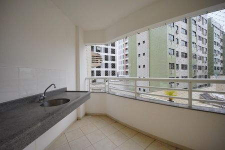 Sala - Varanda de apartamento para alugar com 3 quartos, 110m² em Canto, Florianópolis