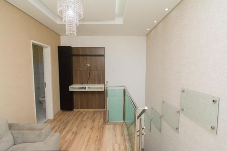 Sala - Cobertura de apartamento para alugar com 2 quartos, 82m² em Jardim Riacho das Pedras, Contagem