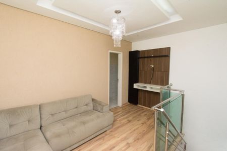 Sala - Cobertura de apartamento para alugar com 2 quartos, 82m² em Jardim Riacho das Pedras, Contagem