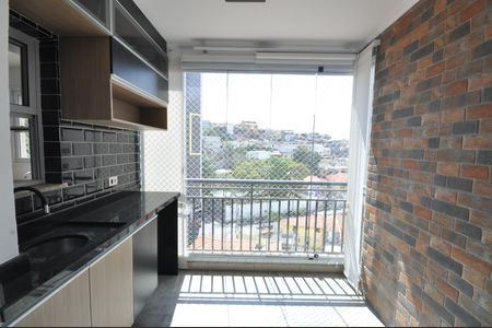 Apartamento para alugar com 55m², 2 quartos e 1 vagaSacada Gourmet