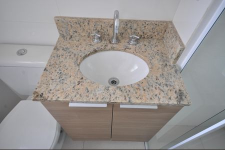 Apartamento para alugar com 55m², 2 quartos e 1 vagaBanheiro do Quarto Suíte