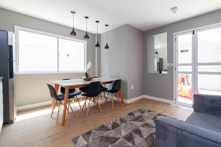 Área comum de kitnet/studio para alugar com 1 quarto, 25m² em Itaim Bibi, São Paulo