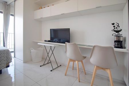 Studio para alugar com 27m², 1 quarto e sem vaga