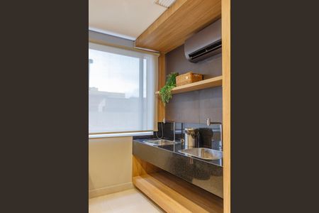 Studio para alugar com 30m², 1 quarto e 1 vagaLavanderia