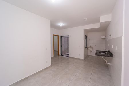 Sala/Cozinha e Área de Serviço de apartamento para alugar com 2 quartos, 44m² em Vila Talarico, São Paulo