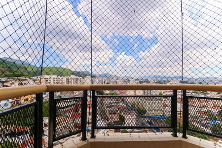 Varanda da Sala de apartamento para alugar com 2 quartos, 64m² em Rocha, Rio de Janeiro