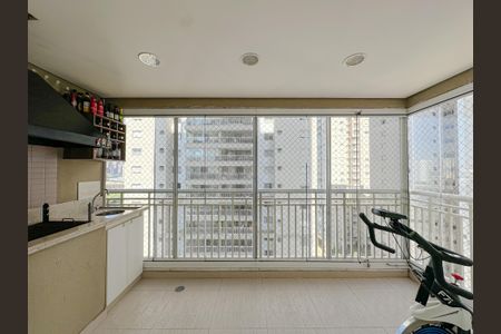Varanda de apartamento para alugar com 3 quartos, 96m² em Várzea da Barra Funda, São Paulo