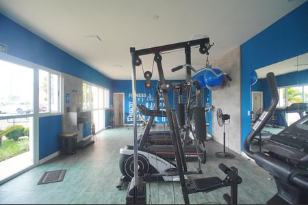 Casa de condomínio à venda com 48m², 2 quartos e 2 vagasAcademia