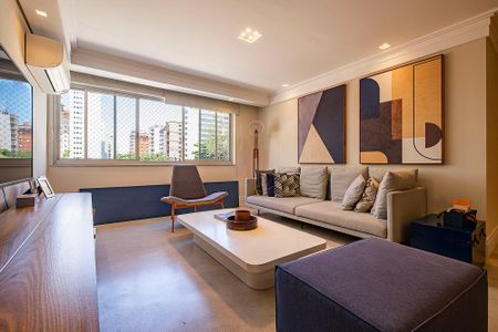 Sala de apartamento para alugar com 2 quartos, 110m² em Jardim Paulista, São Paulo