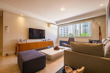 Sala de apartamento para alugar com 2 quartos, 110m² em Jardim Paulista, São Paulo