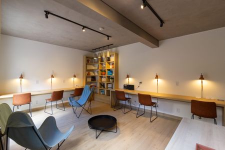 Studio à venda com 25m², 1 quarto e sem vagaÁrea comum - Coworking