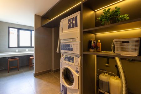 Studio à venda com 25m², 1 quarto e sem vagaÁrea comum - Lavanderia