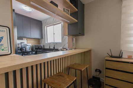 Apartamento à venda com 57m², 2 quartos e 1 vagaCozinha e Área de Serviço