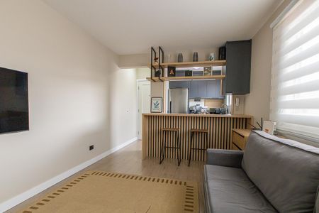 Sala de apartamento para alugar com 2 quartos, 57m² em Água Verde, Curitiba