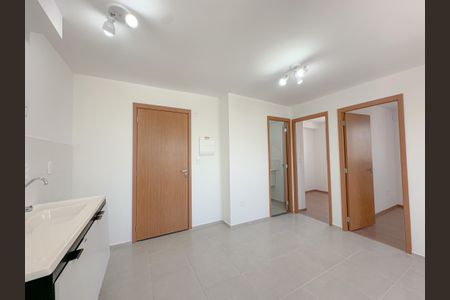 Sala/Cozinha de apartamento para alugar com 2 quartos, 38m² em Lapa, São Paulo