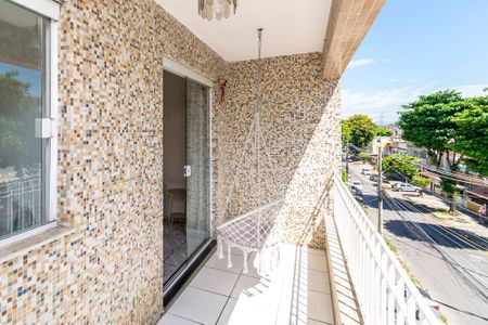 Varanda da Sala de apartamento à venda com 2 quartos, 86m² em Penha Circular, Rio de Janeiro