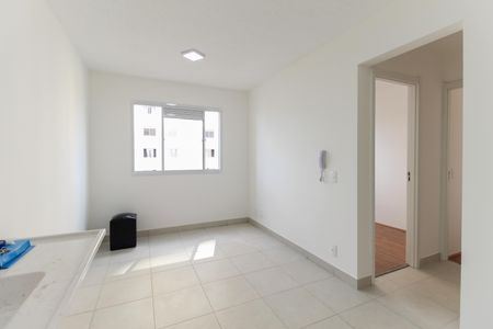 Sala - Cozinha de apartamento para alugar com 2 quartos, 32m² em Vila Nova Curuca, São Paulo